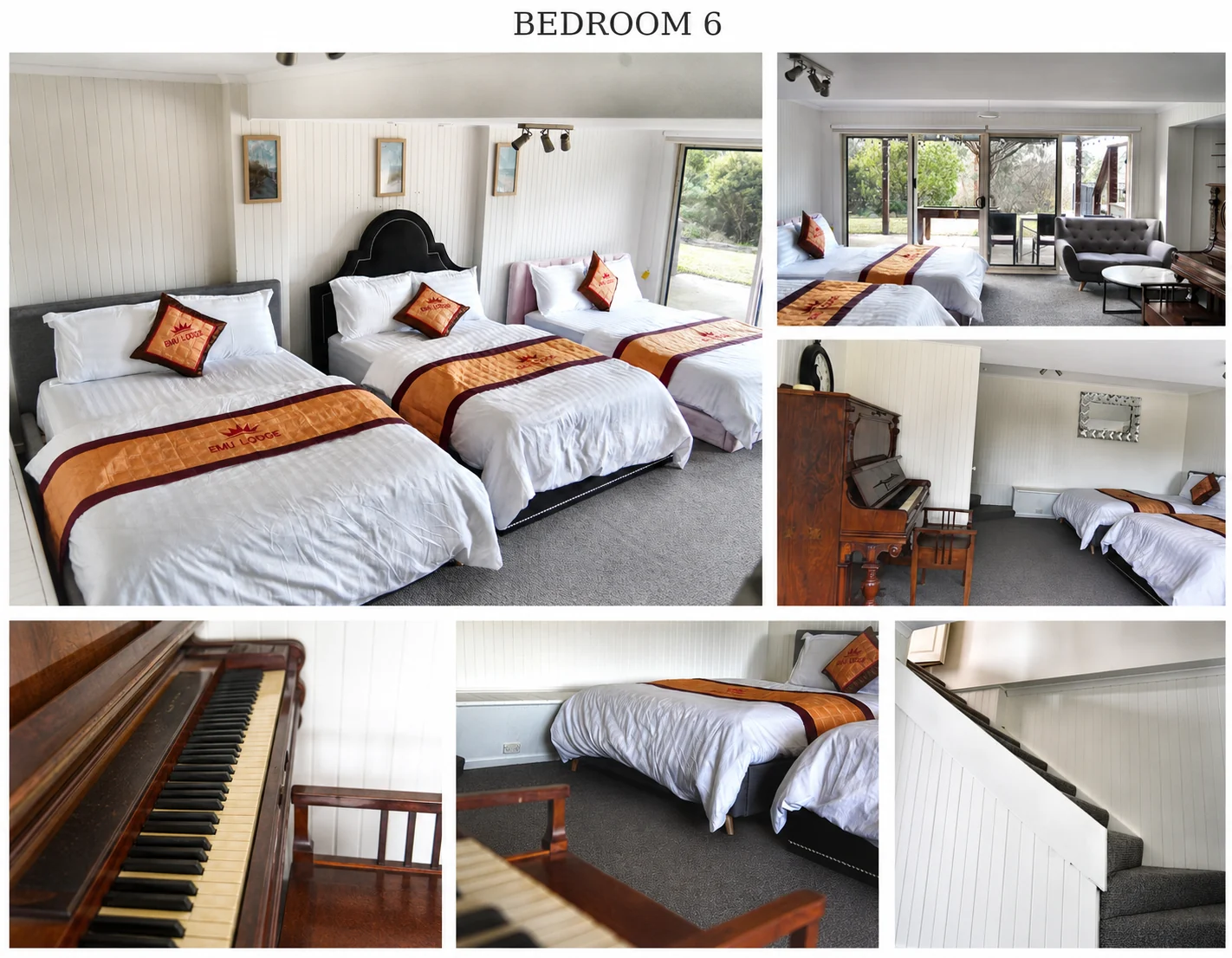 Large bedroom suite at Winilba Road Estate