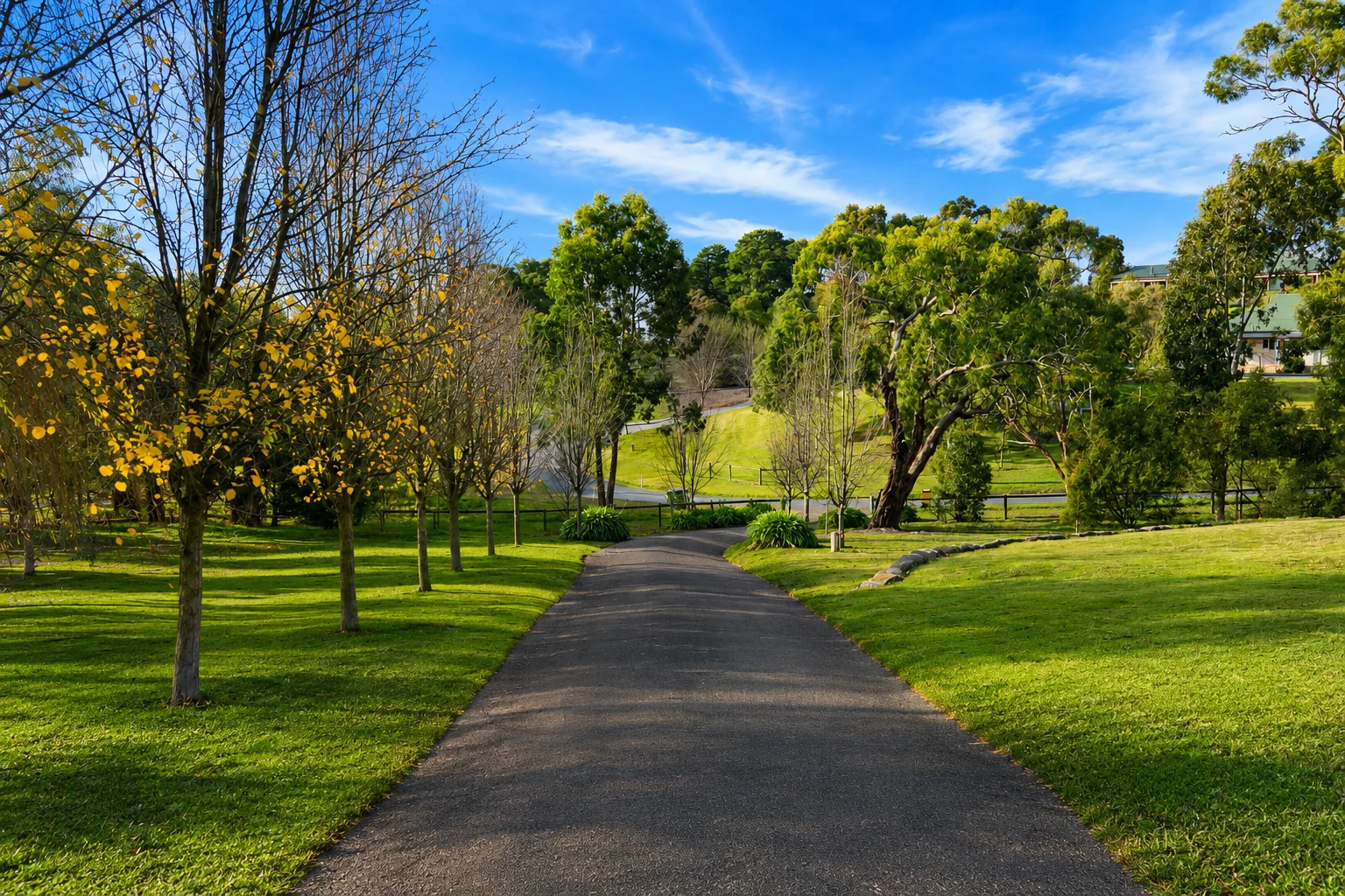Driveway entrance at Winilba Road Estate